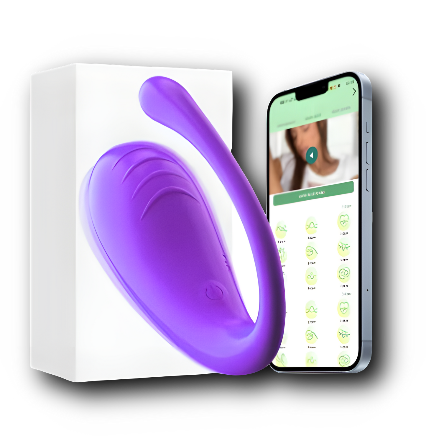 Mobil Vibrator Lila Bakom