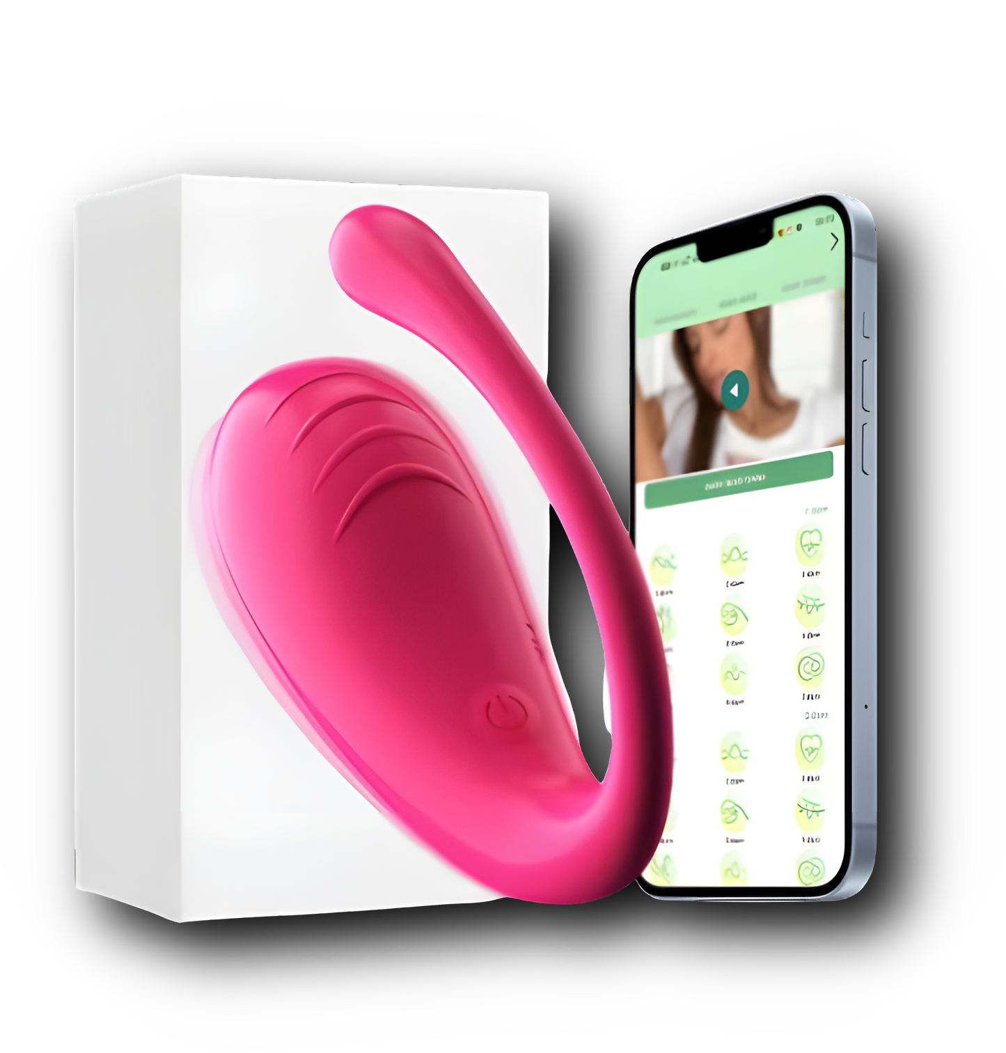 Mobil Vibrator Rosa Bakom