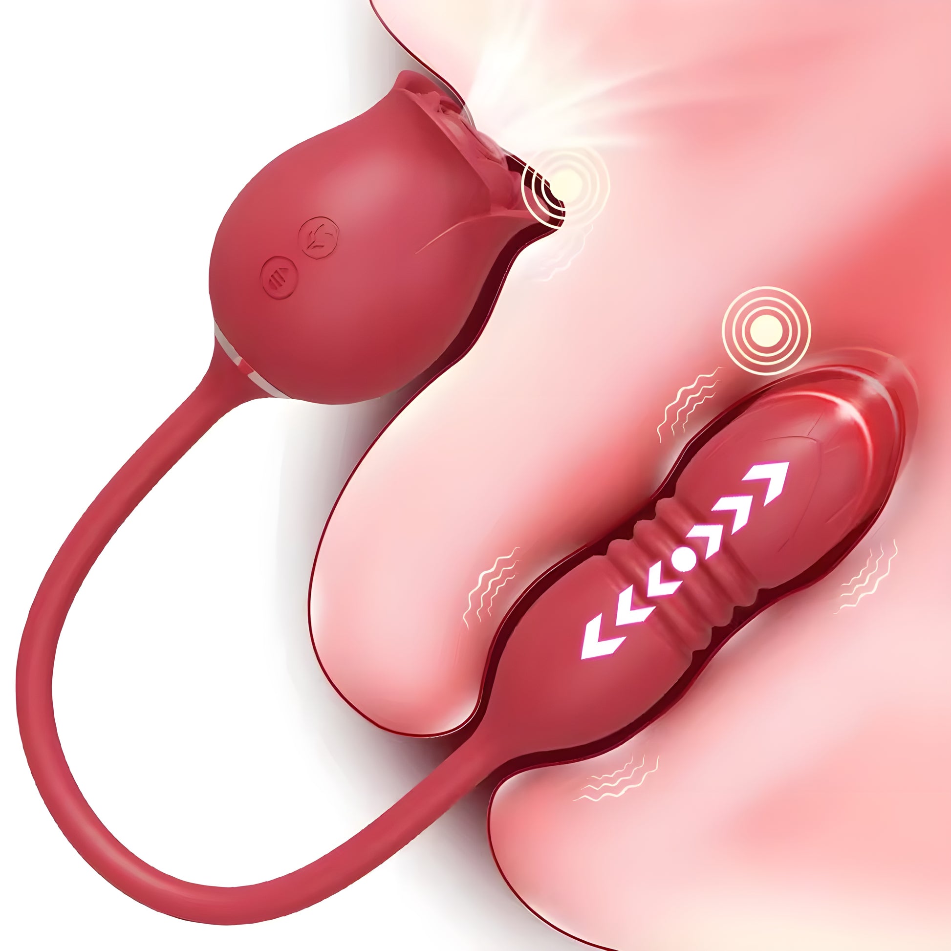 Ros Vibrator med Penetration Exempel