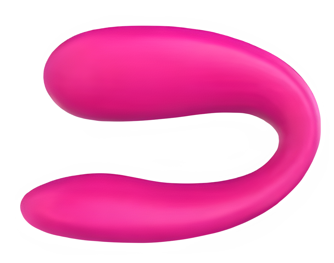 U-Shape Vibrator Rosa